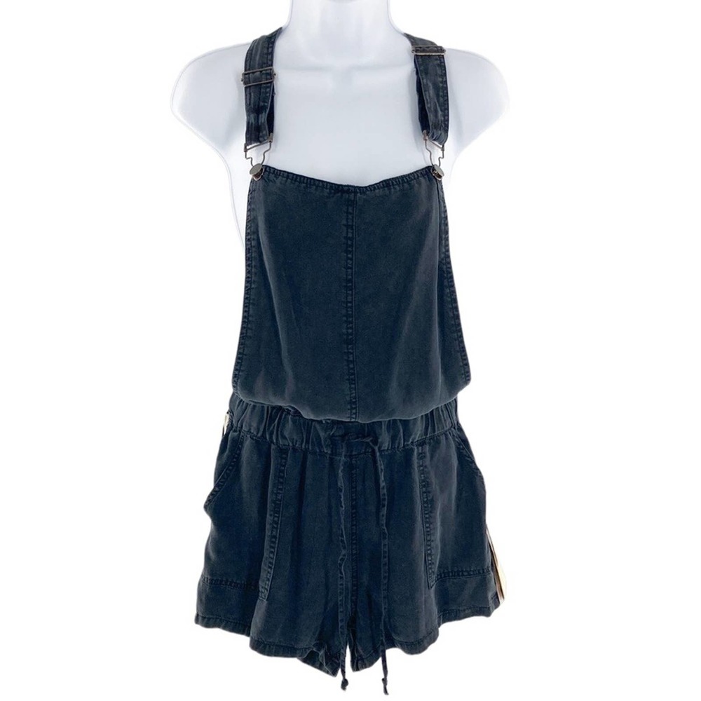 Vintage Havana Black Denim Jumpsuit